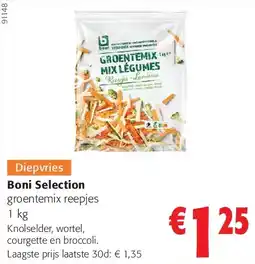 Colruyt Boni Selection groentemix reepjes 1 kg aanbieding