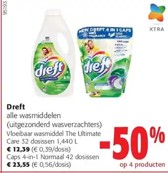 Dreft Caps 4-in-1 Normaal 42 dosissen