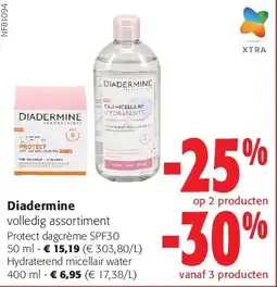 Colruyt Diadermine Protect dagcrème SPF30 50 ml aanbieding