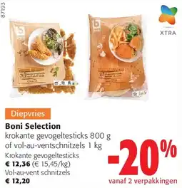 Colruyt Krokante gevogeltesticks aanbieding