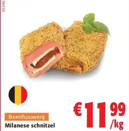 Colruyt Milanese schnitzel aanbieding