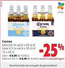 Colruyt Corona Cero aanbieding