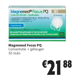 Colruyt Magnemed Focus PQ Concentratie + geheugen 30 stuks aanbieding