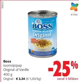 Colruyt Boss Original aanbieding