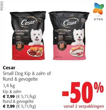 Colruyt Cesar Kip & zalm aanbieding