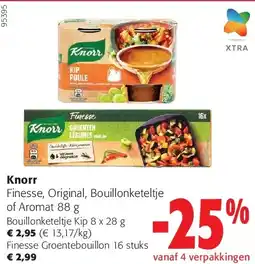 Colruyt Knorr Bouillonketeltje Kip 8 x 28 g aanbieding