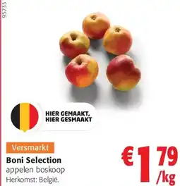 Colruyt Boni Selection appelen boskoop aanbieding