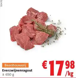 Colruyt Everzwijnenragout aanbieding