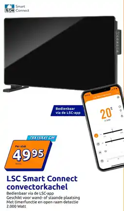 Action LSC Smart Connect convectorkachel aanbieding