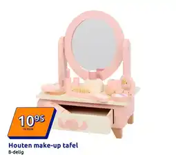 Action Houten make-up tafel aanbieding