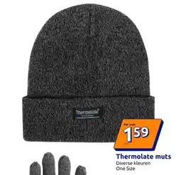 Action Thermolate muts aanbieding