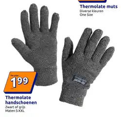 Action Thermolate handschoenen aanbieding