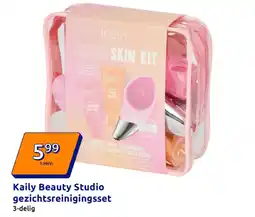 Action Kaily Beauty Studio gezichtsreinigingsset aanbieding