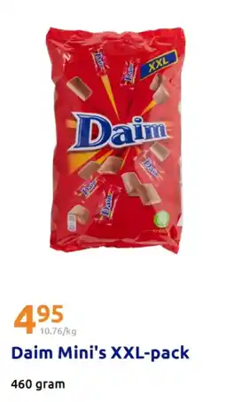 Action Daim Mini's XXL-pаck aanbieding