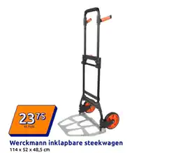 Action Werckmann inklapbare steekwagen aanbieding