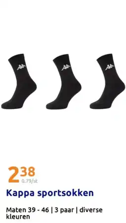 Action Kappa sportsokken aanbieding