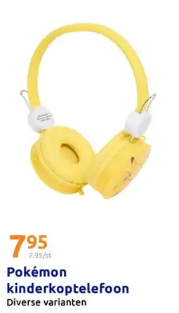 Action Pokémon kinderkoptelefoon aanbieding