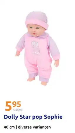 Action Dolly Star pop Sophie aanbieding