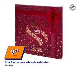 Action Spa Exclusives adventskalender aanbieding