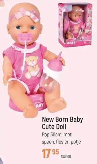 Freetime New Born Baby Cute Doll aanbieding