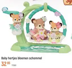 Freetime Baby Hertjes Bloemen Schommel aanbieding