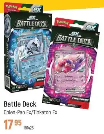Freetime Battle Deck aanbieding