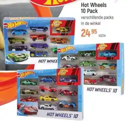 Freetime Hot Wheels 10 Pack aanbieding