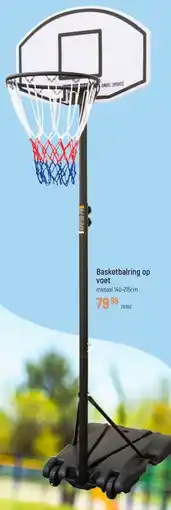 Freetime Basketbalring op Voet aanbieding