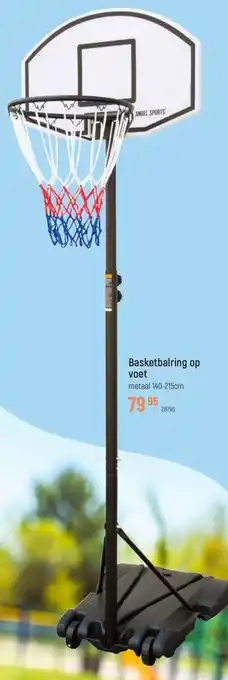 Freetime Basketbalring op Voet aanbieding