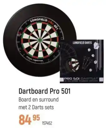 Freetime Dartboard Pro 501 aanbieding