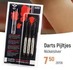 Freetime Darts Pijltjes Nickelsilver aanbieding