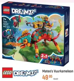 Freetime Lego Mateo's Vuurkameleon aanbieding