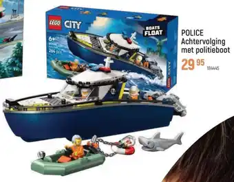 Freetime Police Achtervolging met Politieboot aanbieding