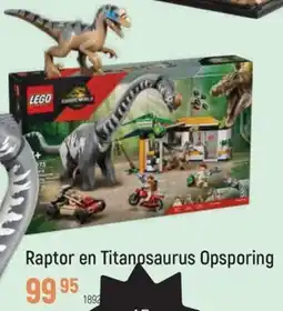 Freetime Raptor en Titanosaurus Opsporing aanbieding