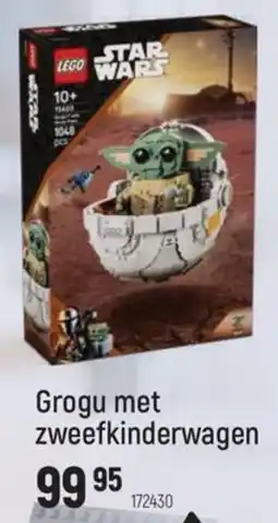 Freetime Grogu met zweefkinderwagen aanbieding