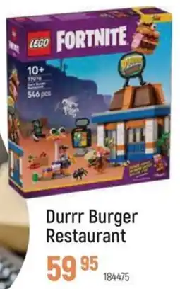 Freetime Durrr Burger Restaurant aanbieding
