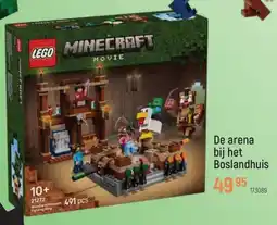 Freetime Lego minecraft De arena bij het Boslandhuis aanbieding