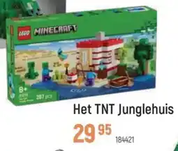 Freetime Lego minecraft Het TNT Junglehuis aanbieding