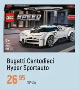 Freetime Bugatti Centodieci Hyper Sportauto aanbieding