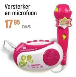 Freetime Versterker en microfoon aanbieding