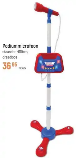 Freetime Podiummicrofoon aanbieding