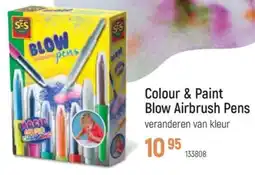 Freetime Colour & Paint Blow Airbrush Pens aanbieding