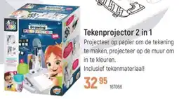 Freetime Tekenprojector 2 in 1 aanbieding