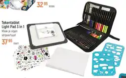 Freetime Tekentablet Light Pad 3-in-1 aanbieding
