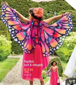 Freetime Papillon Jurk & vleugels aanbieding