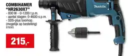 Hubo Makita HR2630X7 combihamer SDS-Plus 800W aanbieding