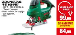 Hubo Bosch PST 900 PEL decoupeerzaag 620W aanbieding