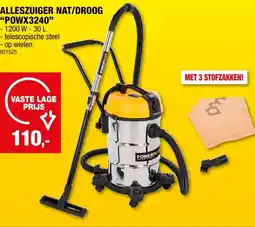 Hubo Powerplus POWX3240 alleszuiger 1200W 30l aanbieding