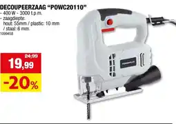 Hubo Powerplus EG POWC20110 decoupeerzaag 400W aanbieding
