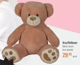 Freetime Knuffelbeer 66cm, bruin eco-pluche aanbieding